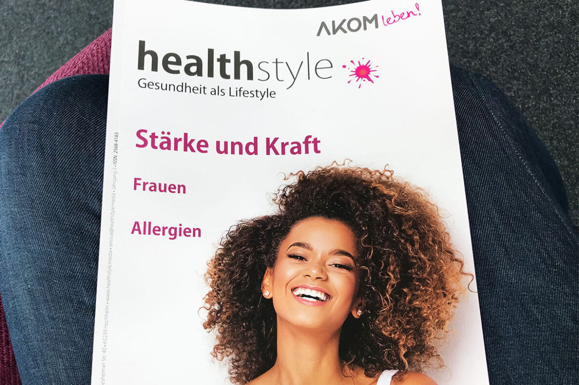 Druckfrisch – mein Artikel zum Thema „innere Stärke“.