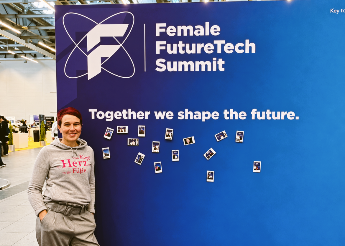 Zwei Tage vom Kopf ins Herz und in die Füße. 🧠🩷👣Mein Female FutureTech Summit in Stuttgart.